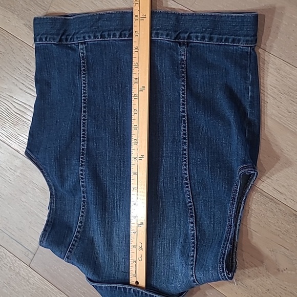 EUC Current/Elliot Jean Vest Women's sz XS/S The Sleeveless Button Up Denim Vest - Picture 9 of 9